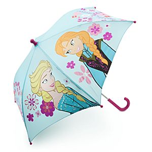 Anna and Elsa Umbrella for Girls - Frozen