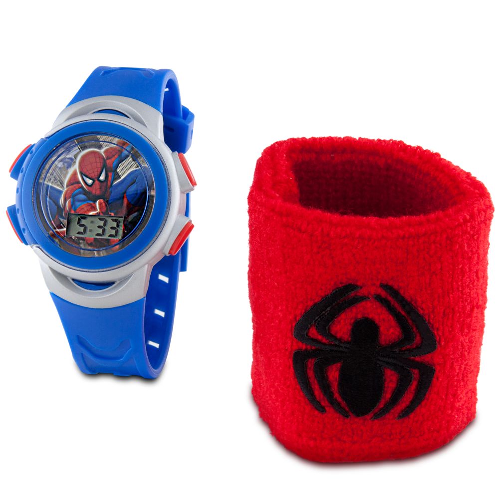 Spider-Sense Spider-Man Watch and Wristband Set