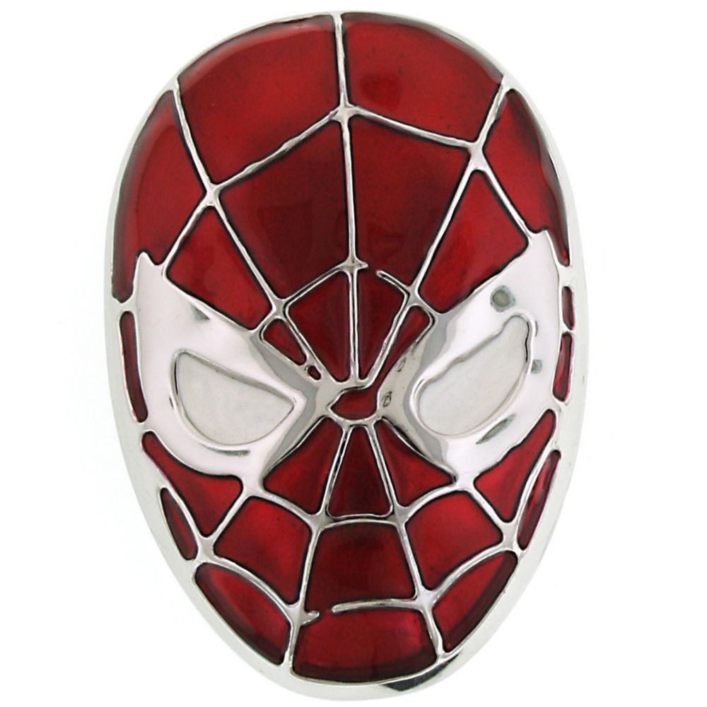 Spider-Man Mask Belt Buckle by 1928 Jewelry