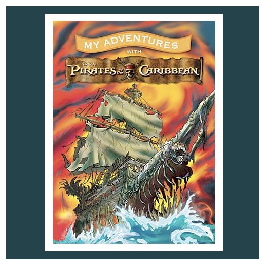 Pirates of the Caribbean ''My Adventures'' Personalized Book -- Large Format