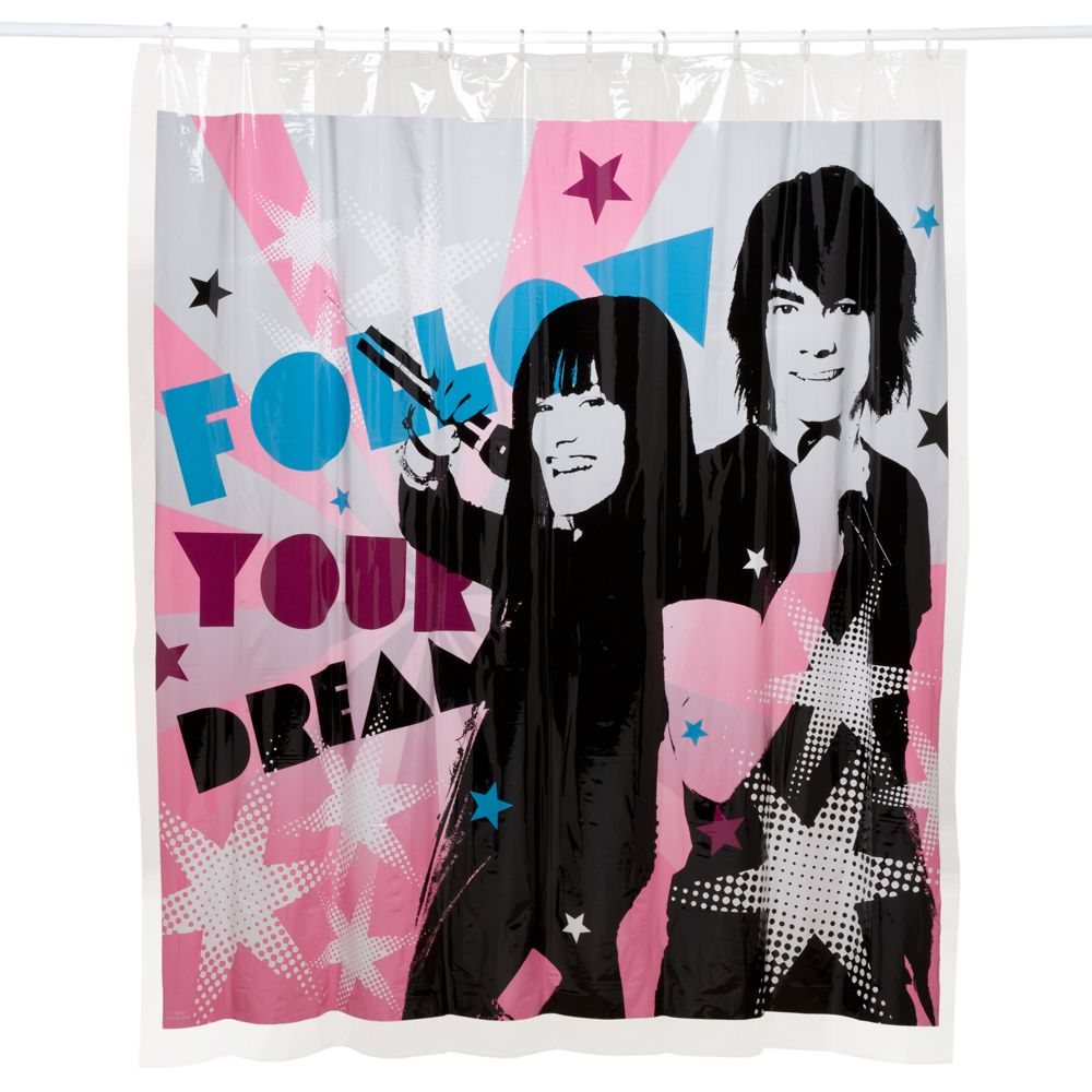 Camp Rock Shower Curtain