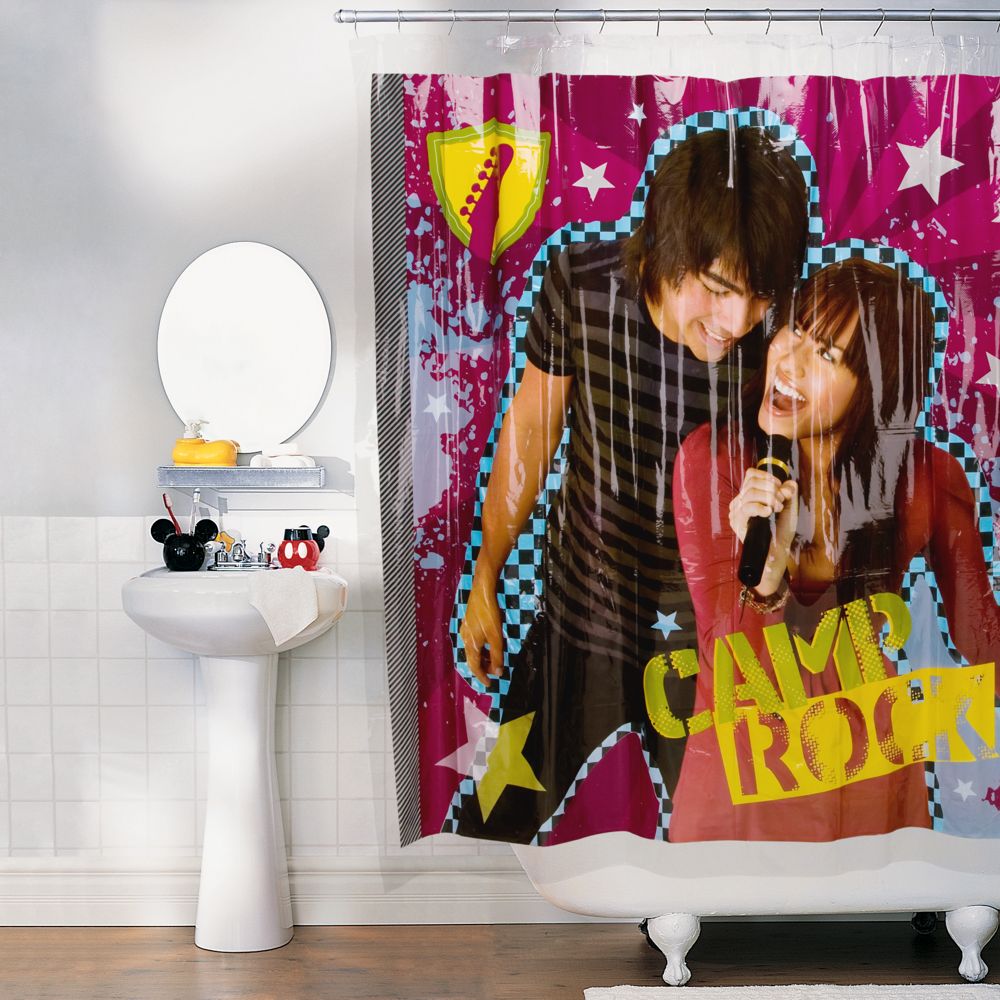 Camp Rock Shower Curtain