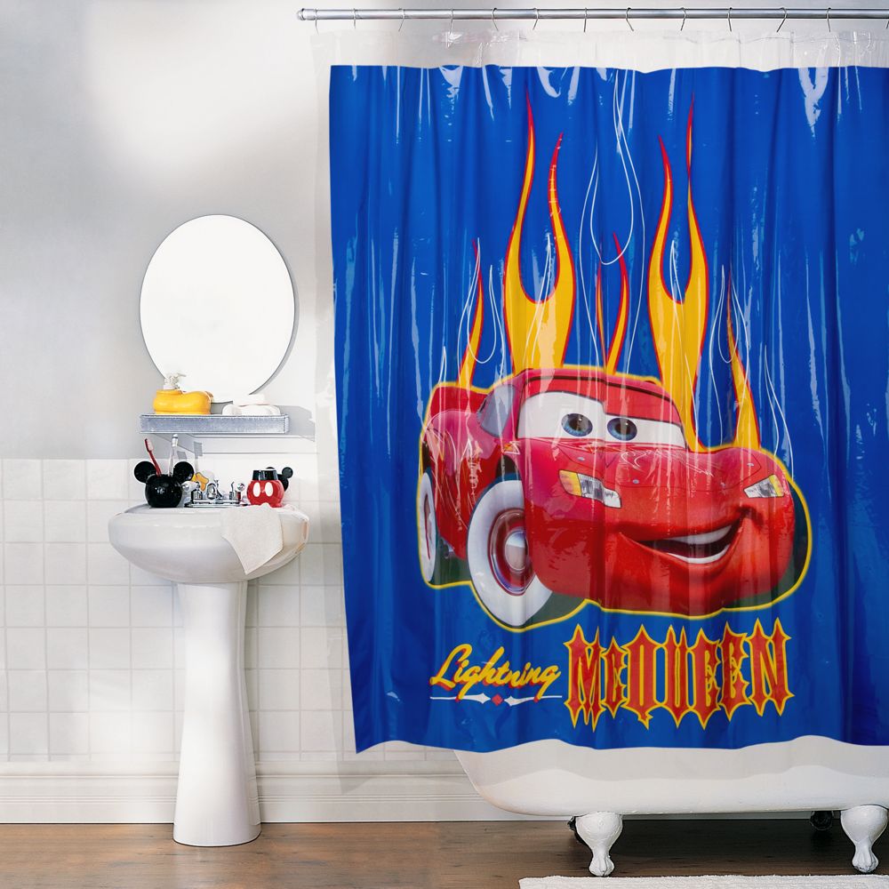 Lightning McQueen Shower Curtain