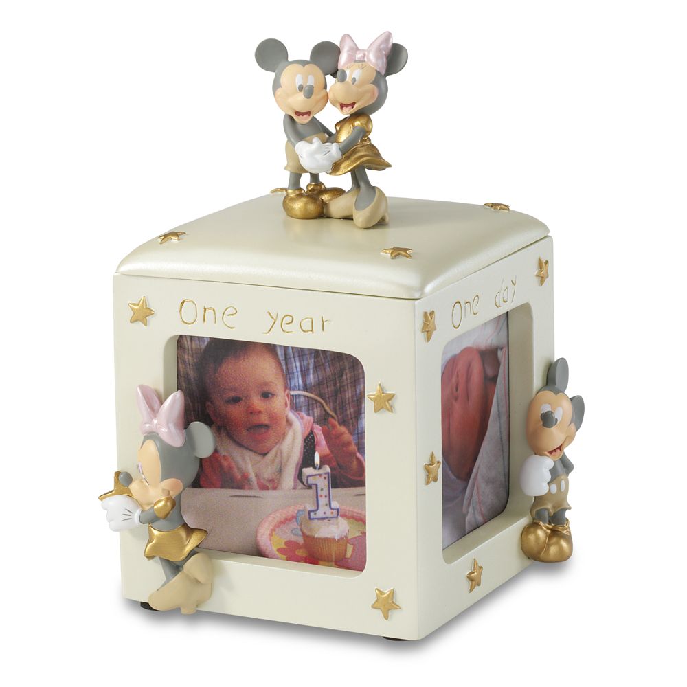 Anniversary Baby Mickey & Minnie Mouse Picture Frame Box