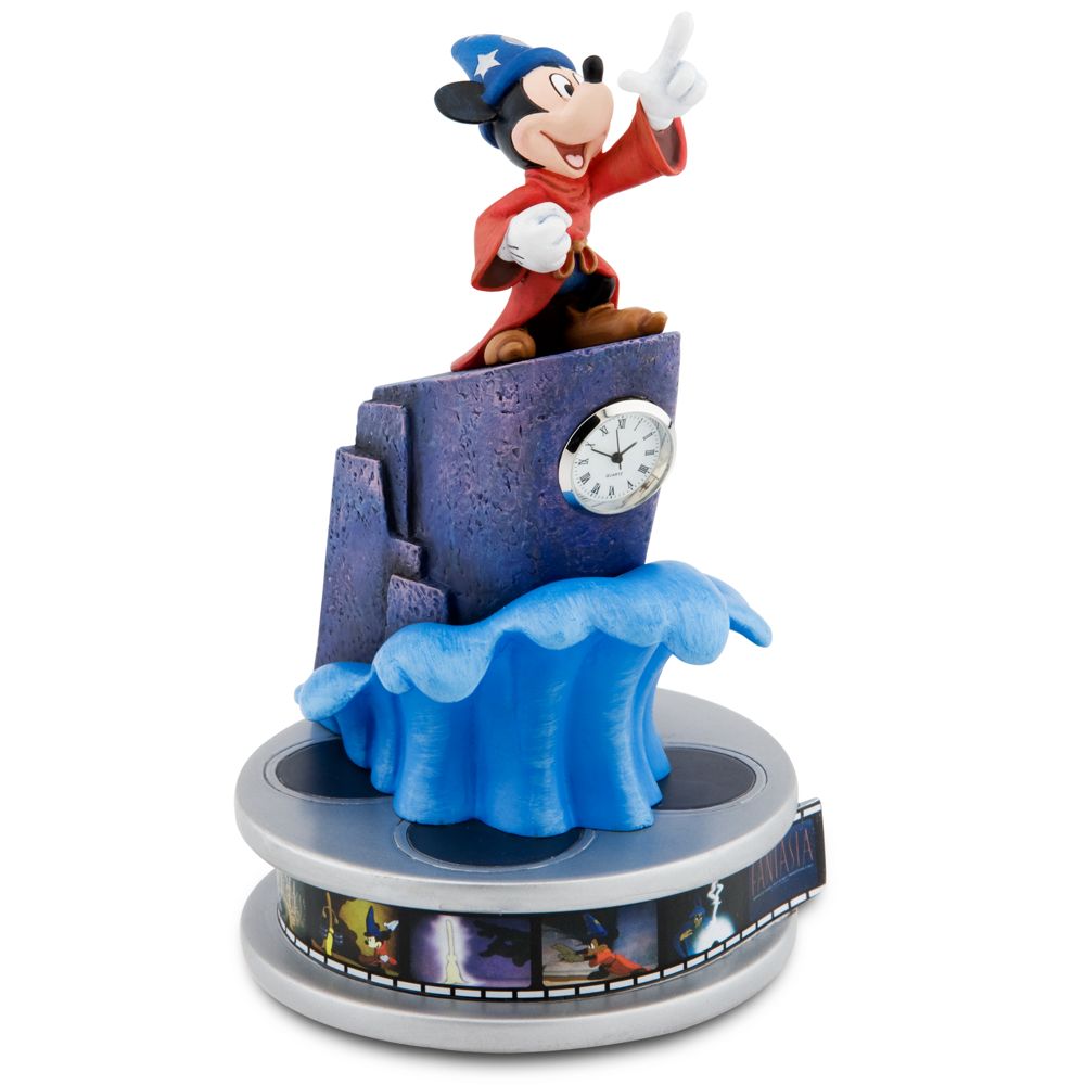 Disney Classics Desk Set Sorcerer Mickey Clock