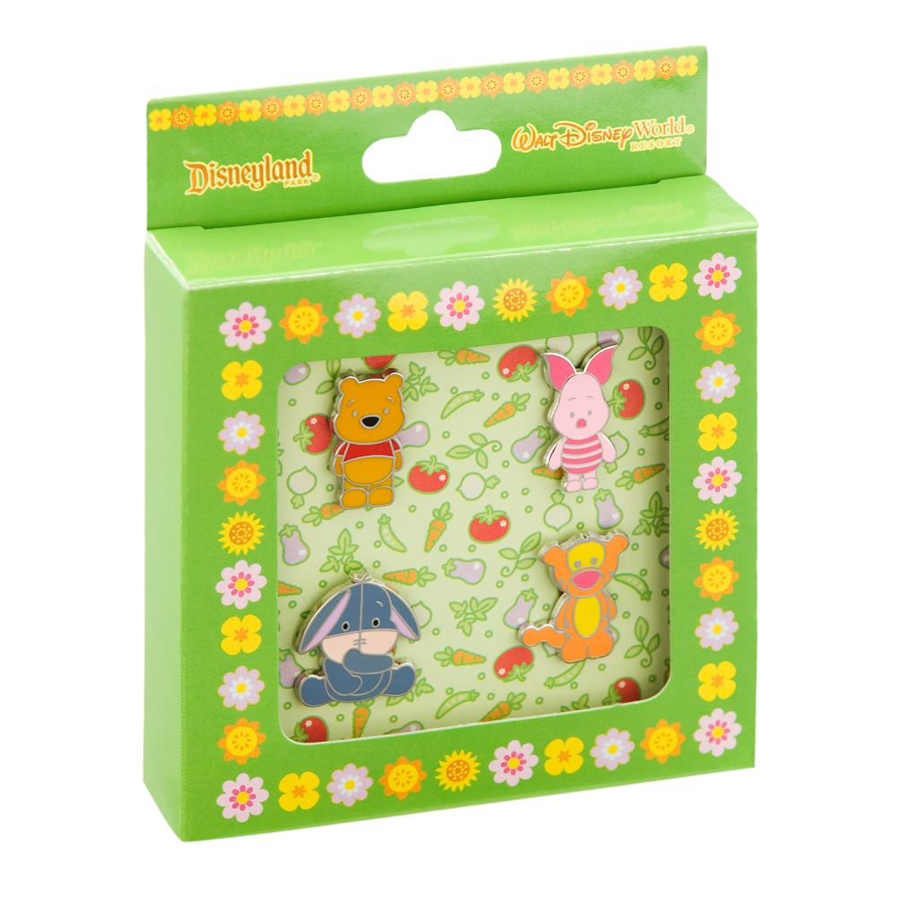 Winnie the Pooh and Pals Cuties Mini-Pin Set - 4-Pc.