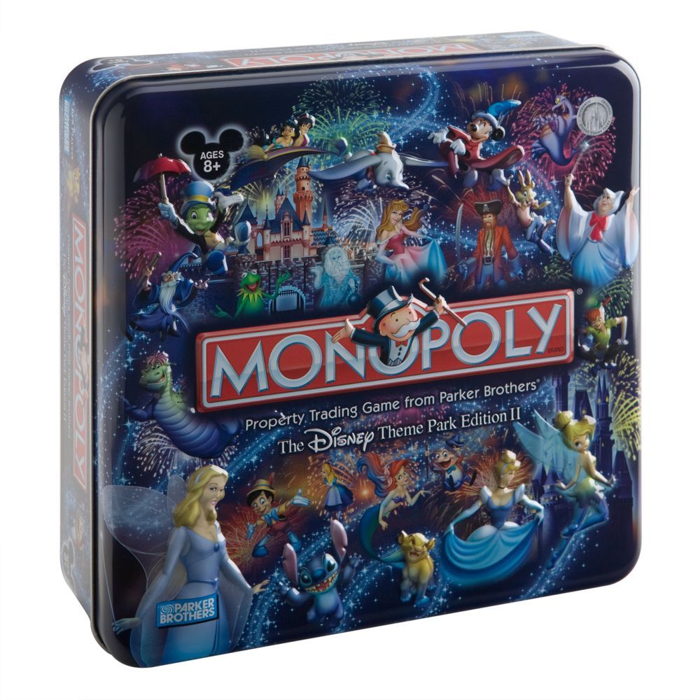 Monopoly Disney Theme Park Edition II Game