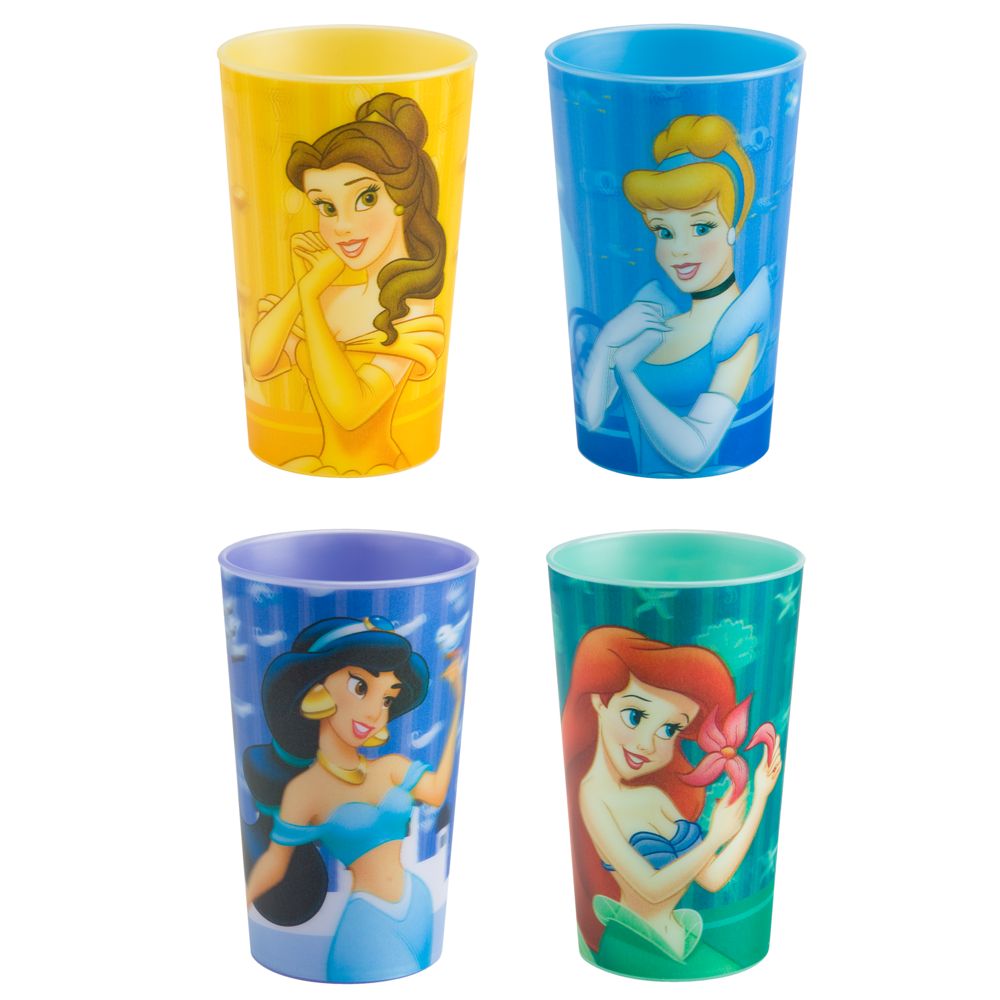 3-D Disney Princess Cup Set - 4-Pc.