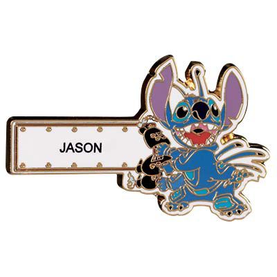 Stitch Personalized Pin