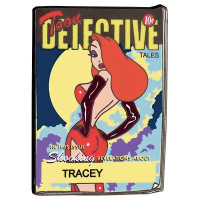 Disney Store Sale + Free Personalization + Free Shipping: Jessica Rabbit Pin $6.99