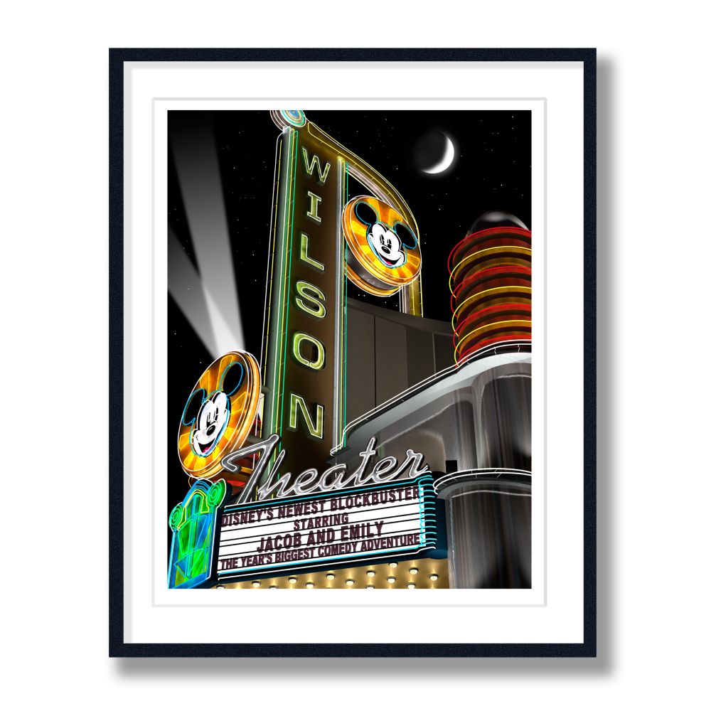Personalized Mickey Theater FantaSign