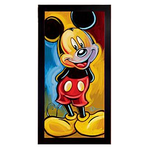 Mickey Mouse ''Striking a Pose'' Gicl&eacute;e by Tim Rogerson