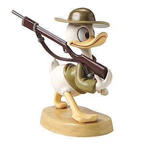 WDCC Donald Duck Basic Training Figurine