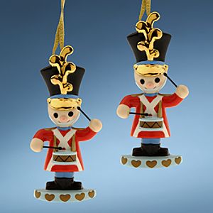 WDCC Toy Soldier its a small world Ornaments -- Set of 2