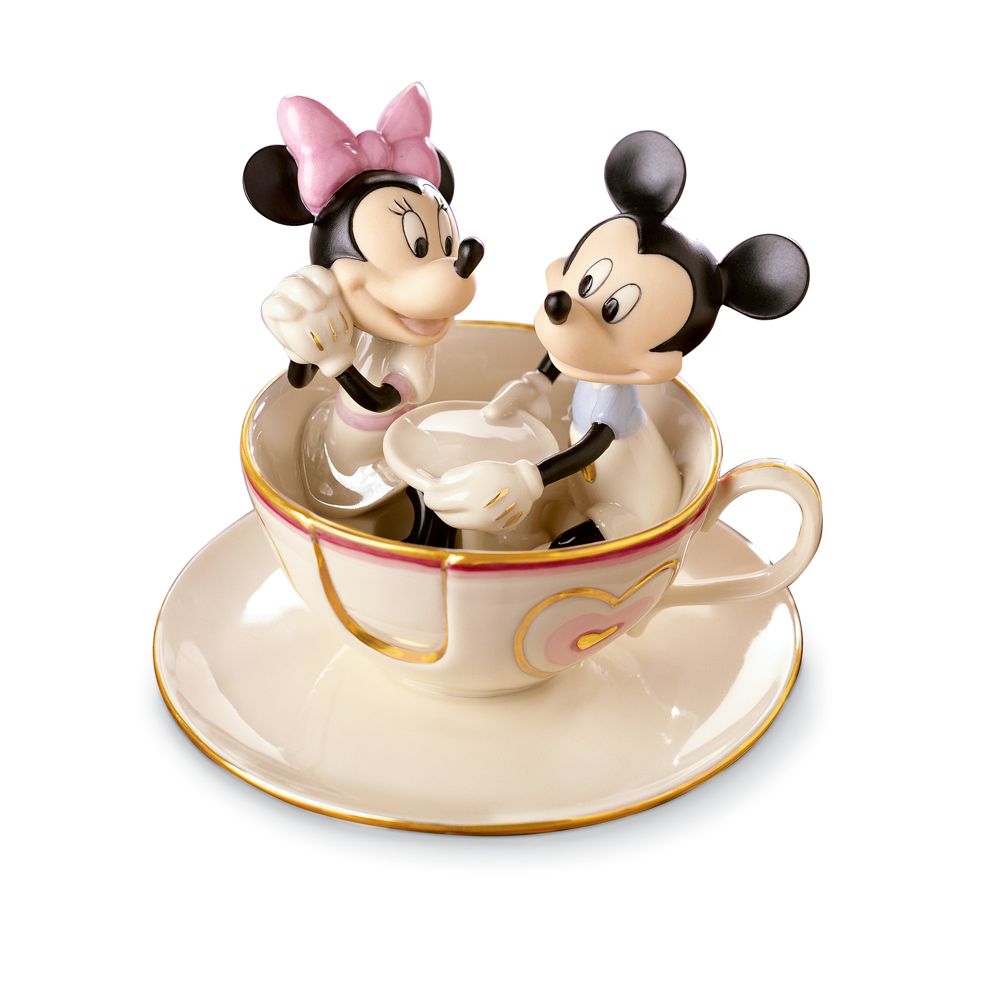 Mickey's Tea Cup Twirl Figurine by Lenox