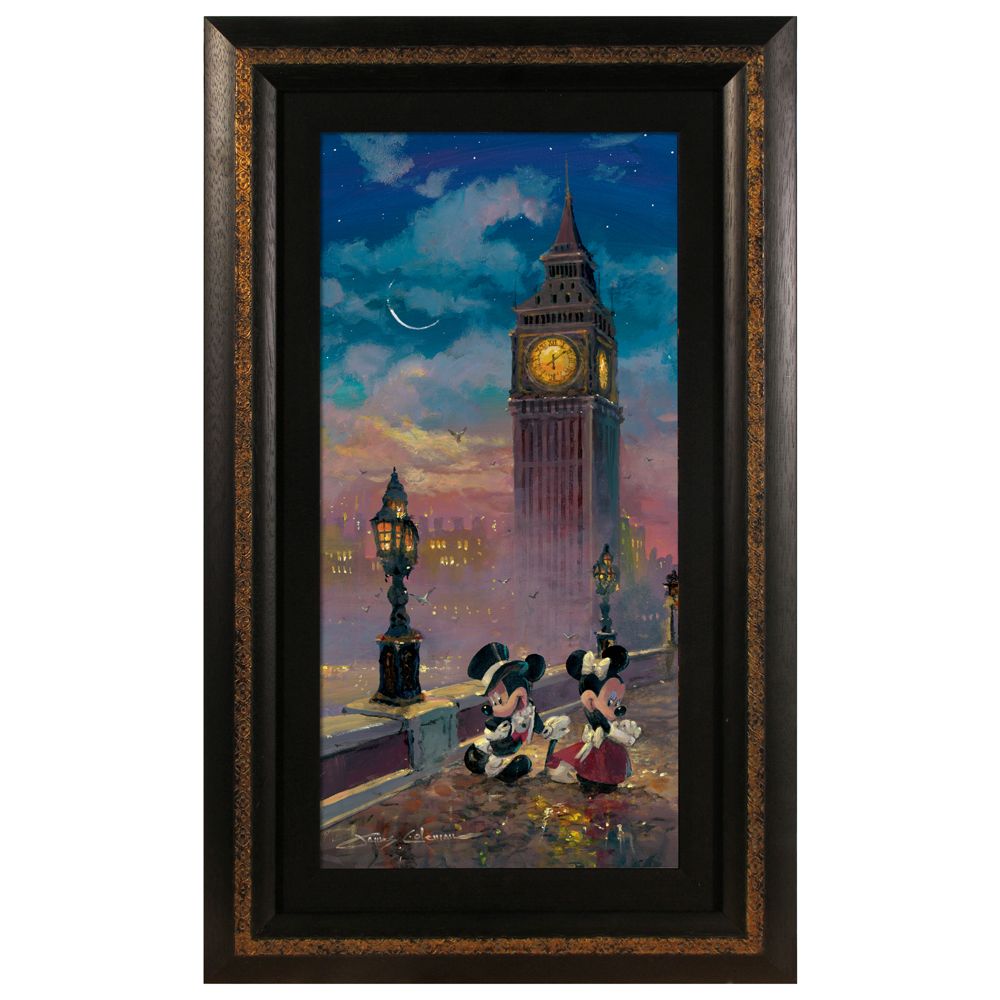 Mickey & Minnie in London Limited-Edition Gicl&eacute;e by James Coleman
