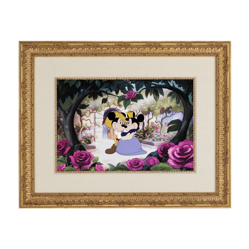 Mickey and Minnie Love in Bloom Limited-Edition Animation Cel