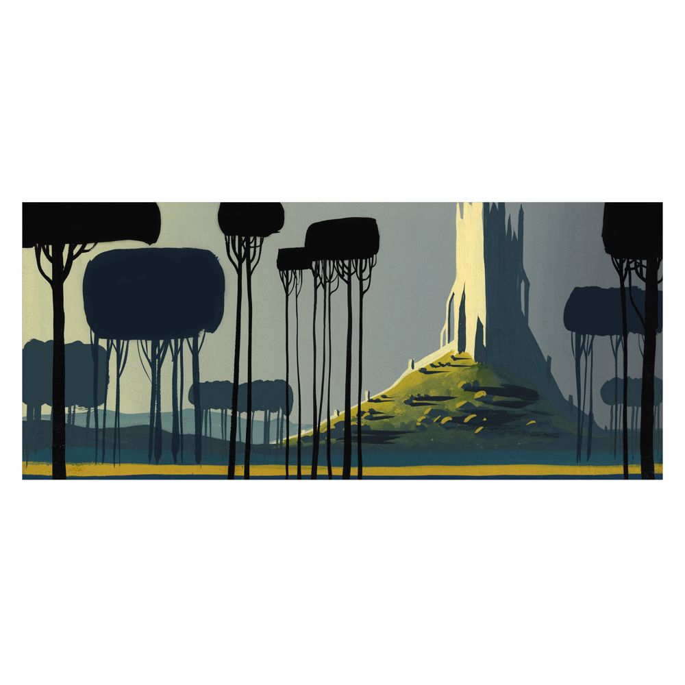 Castle on the Hill Framed Limited-Edition Giclee