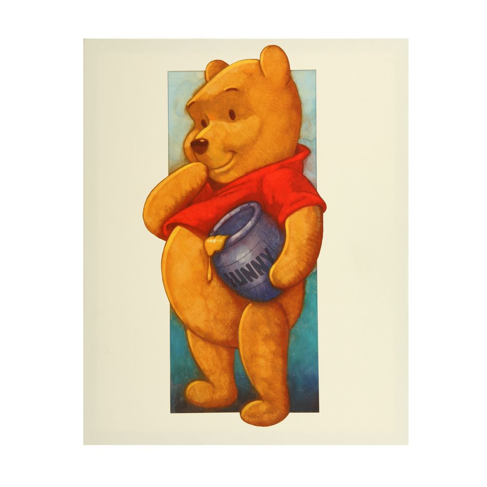 Pooh Canvas Giclee