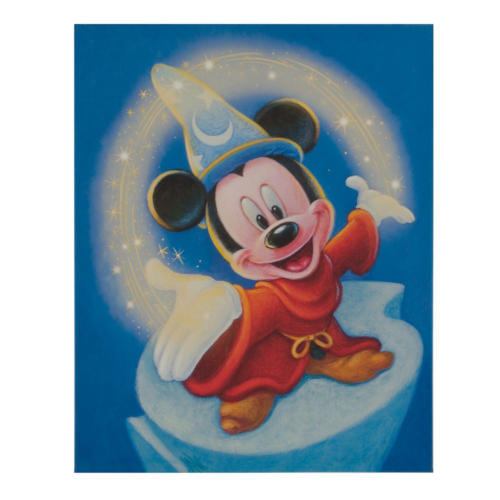 Sorcerer Mickey Canvas Giclee