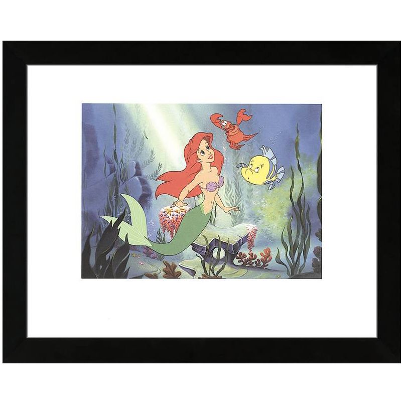 The Little Mermaid Ariel, Listen to Me Framed Lithograph