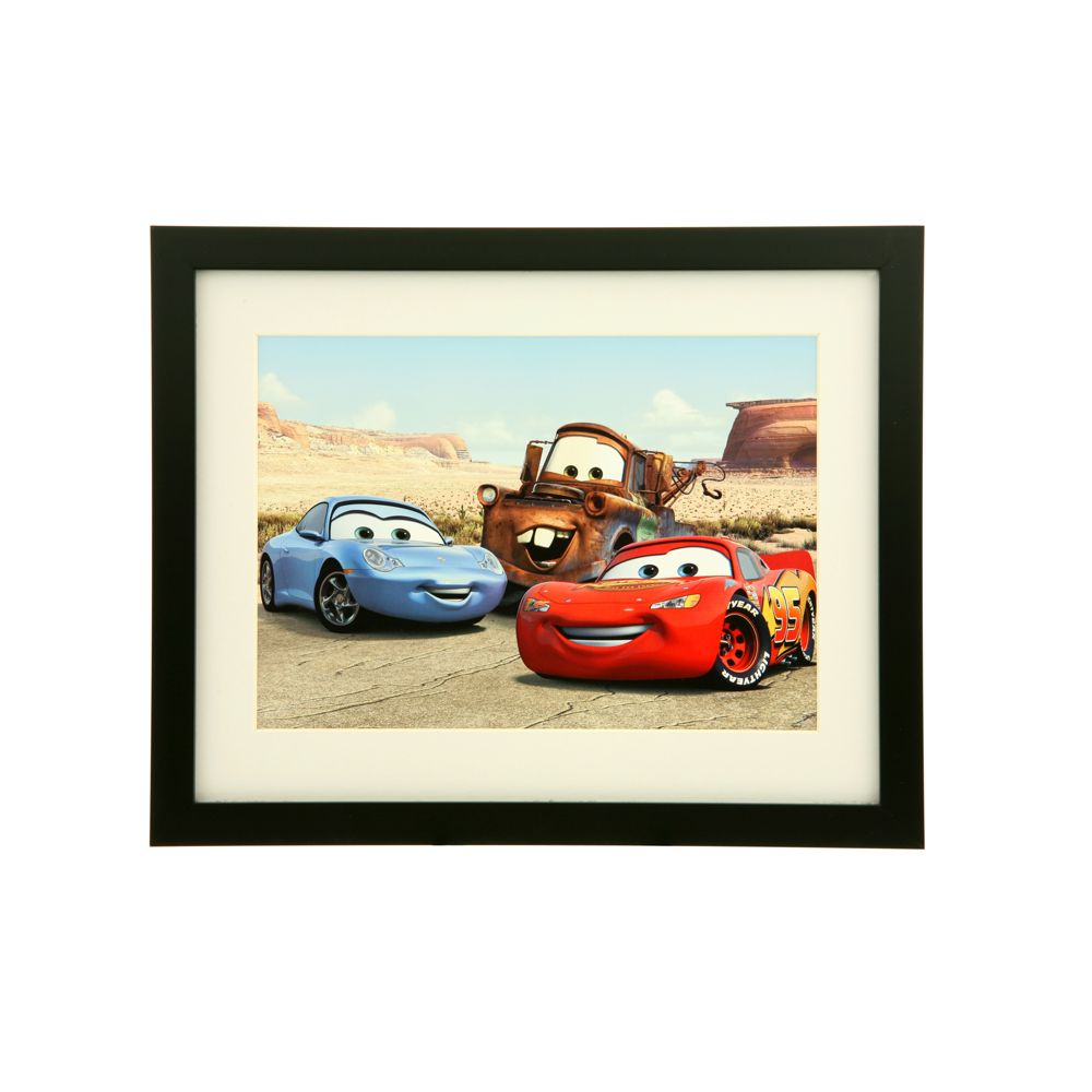 Cars Framed Lithograph