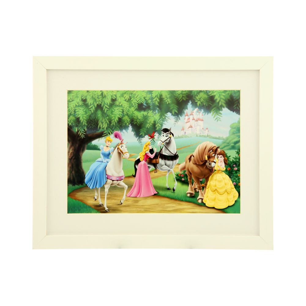 Princess Promenade Framed Lithograph