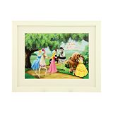 Princess Promenade Framed Lithograph