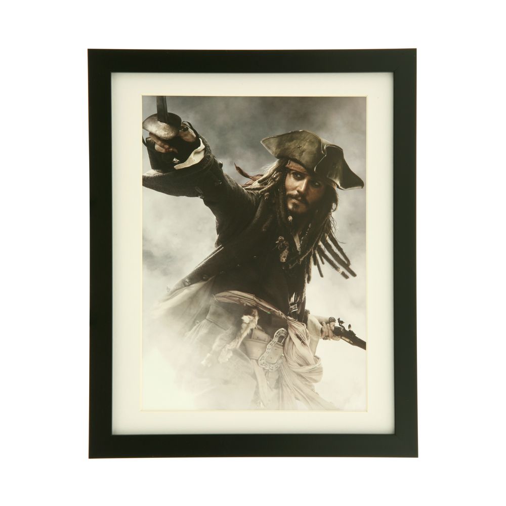 Pirates of the Caribbean: At World's End Jack Sparrow Framed Lithograph
