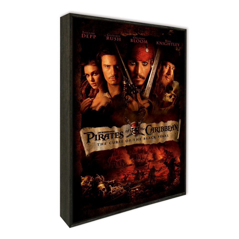 Pirates of the Caribbean: Curse of the Black Pearl Poster Wall Art