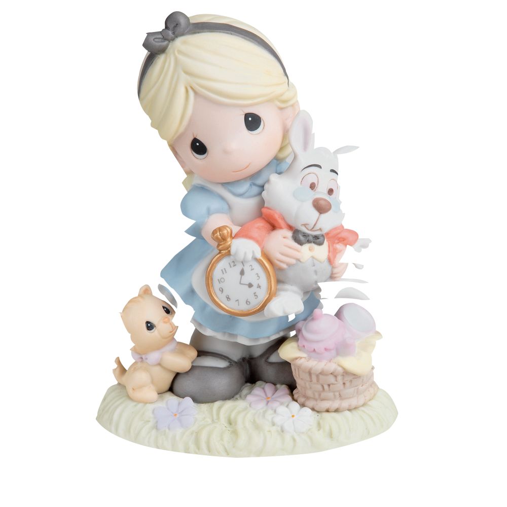 Alice & White Rabbit ''It's Never Too Late for Fun with Friends'' Figurine by Precious Moments