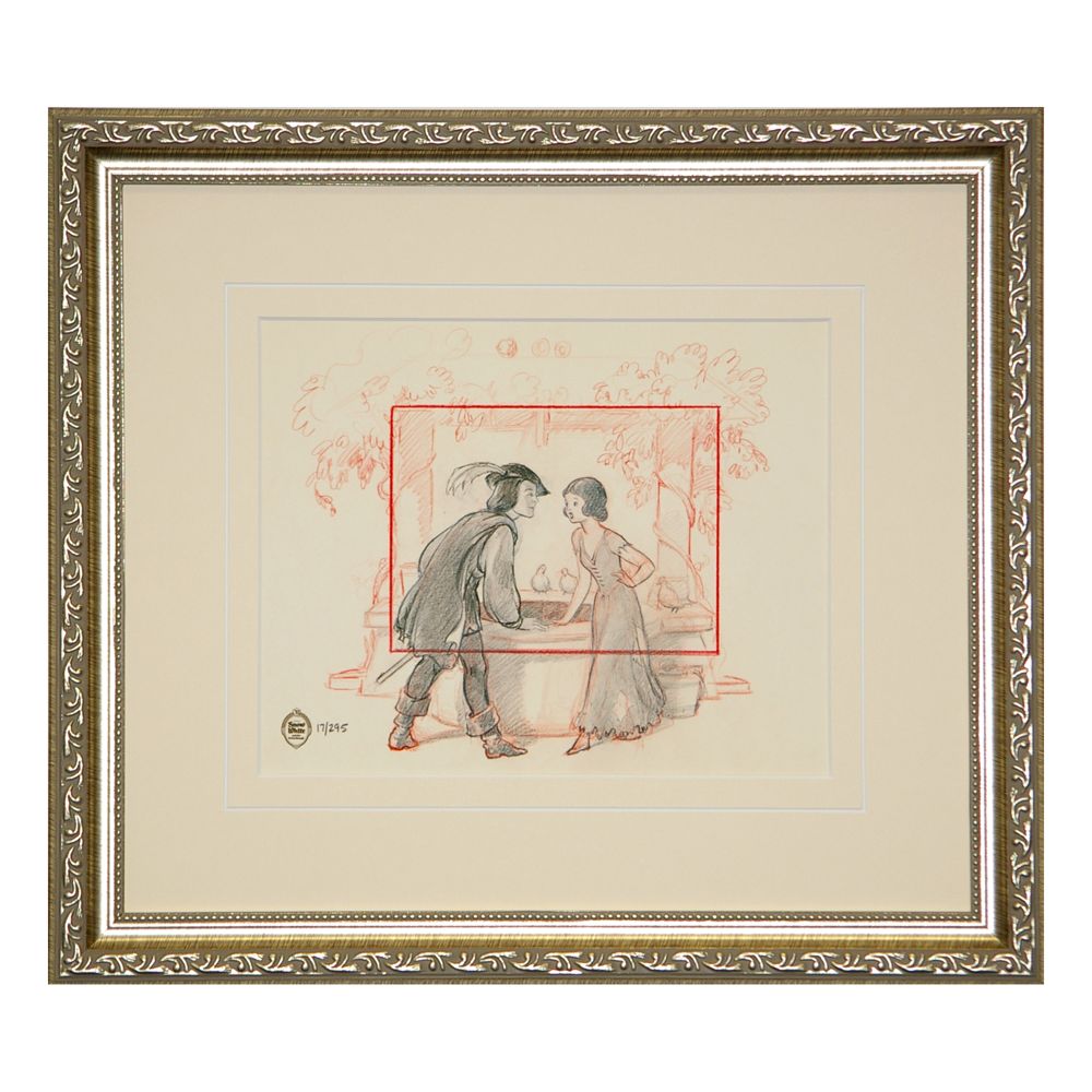 Snow White ''Magic Moment'' LE Framed  Gicl&eacute;e on Paper