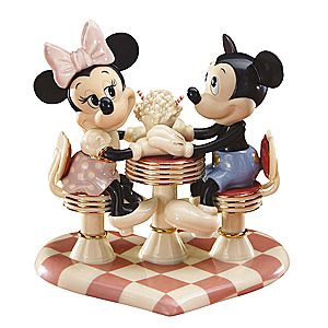 Mickeys Soda Shop Sweetheart Figurine by Lenox