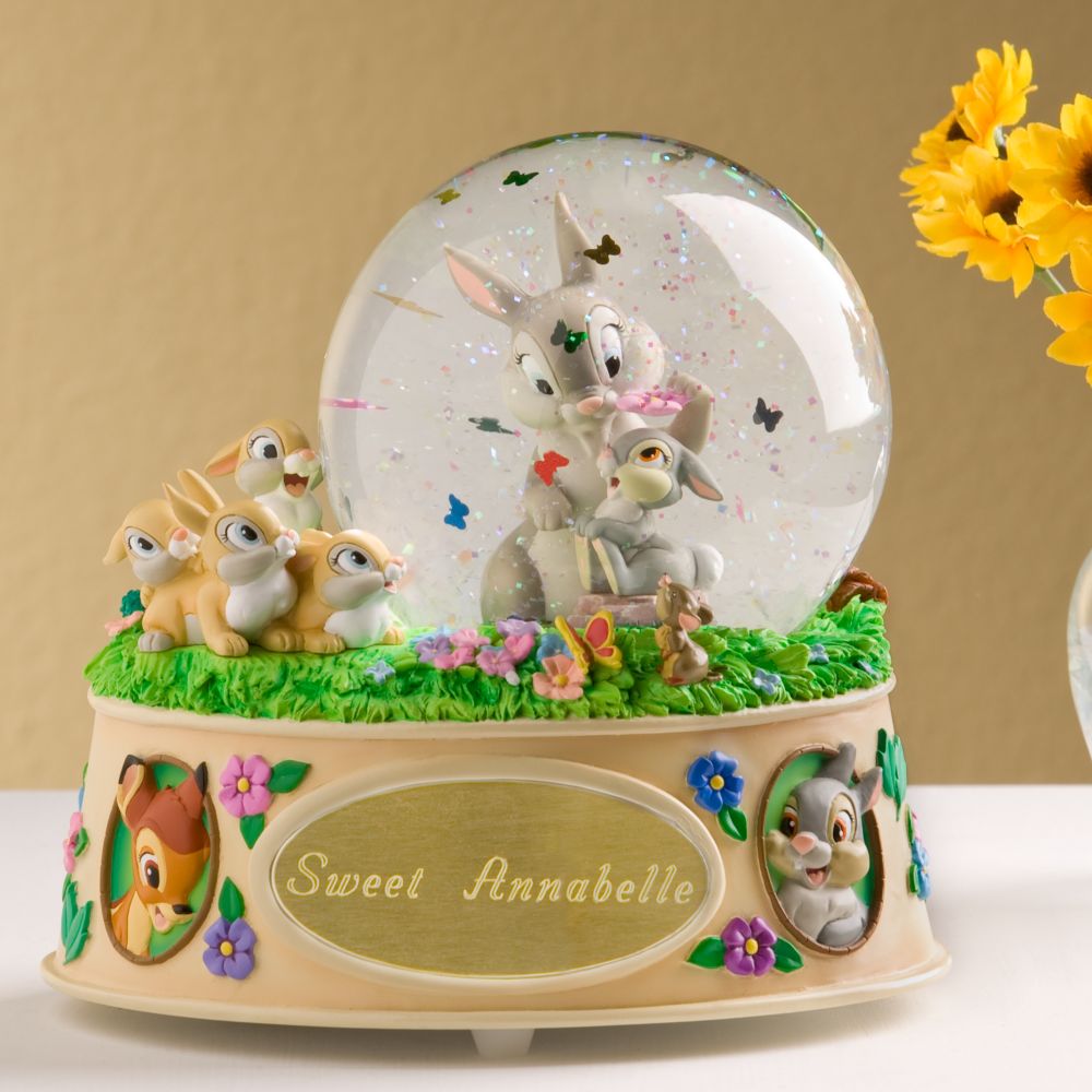 Personalized Thumper Snowglobe