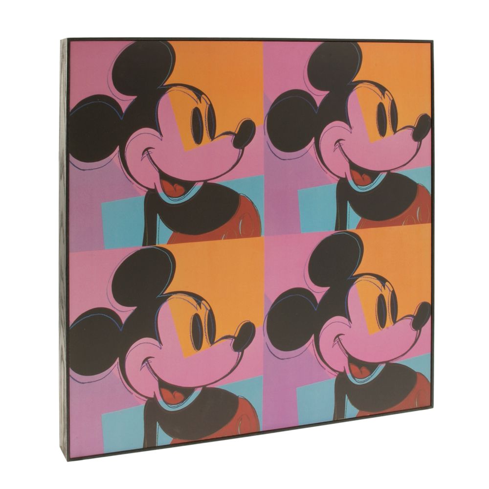 Mickey Mouse by Andy Warhol Framed Lithograph