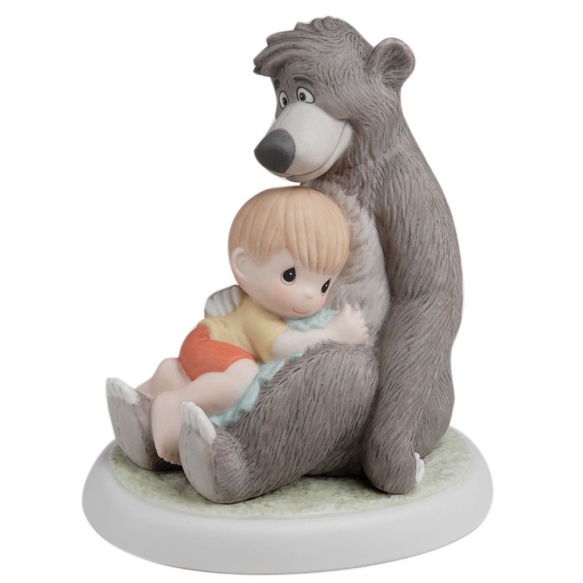 Disney Boy with Baloo ''The Simple Bare Necessities'' Figurine by Precious Moments