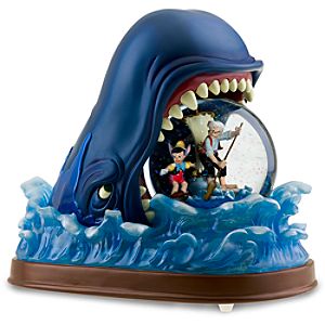 Monstro the Whale Snowglobe