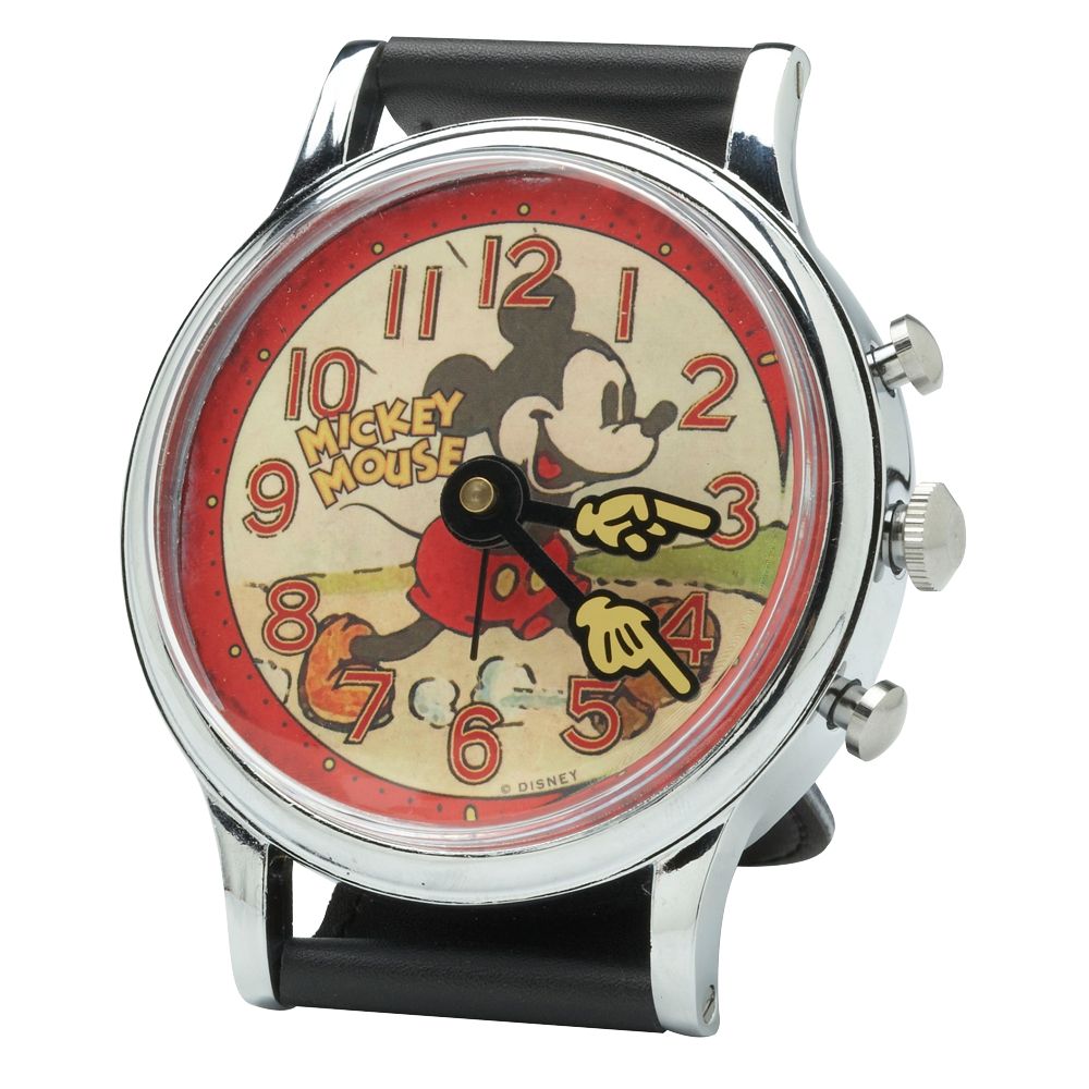 Wristwatch-Style Mickey Mouse Alarm Clock