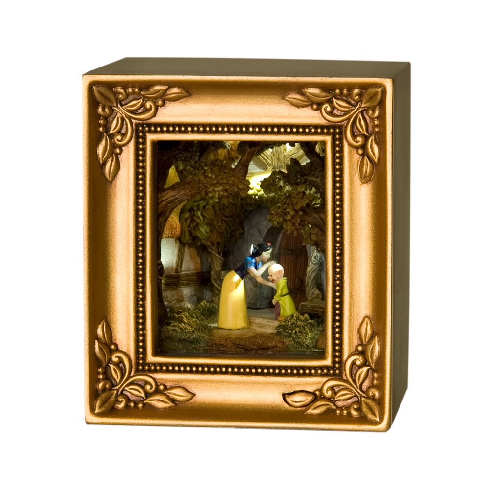 ''A Kiss for Dopey'' -- Snow White & Dopey Gallery of Light Olszewski