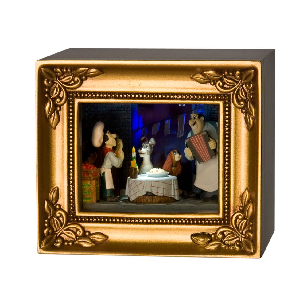 ''A Starlit Bella Notte'' -- Lady and the Tramp Gallery of Light by Olszewski