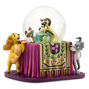 Lady and the Tramp Snowglobe