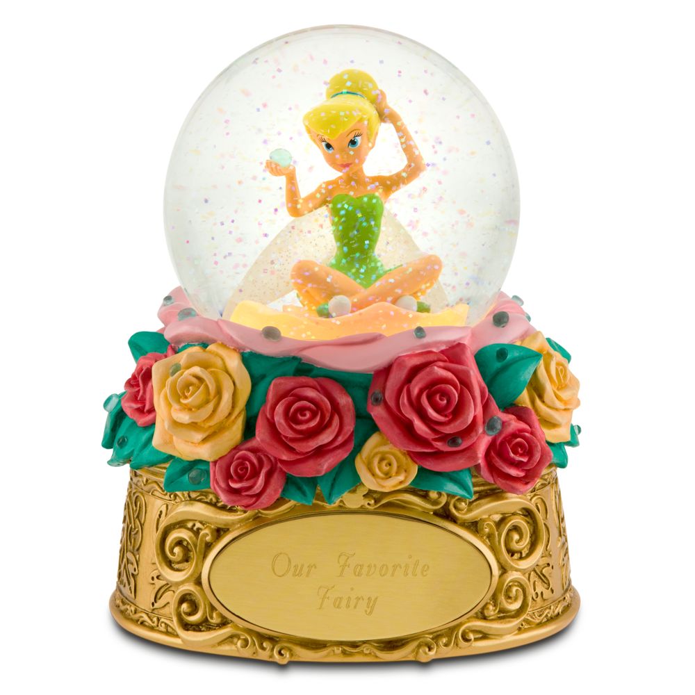 Personalized Tinker Bell Snowglobe