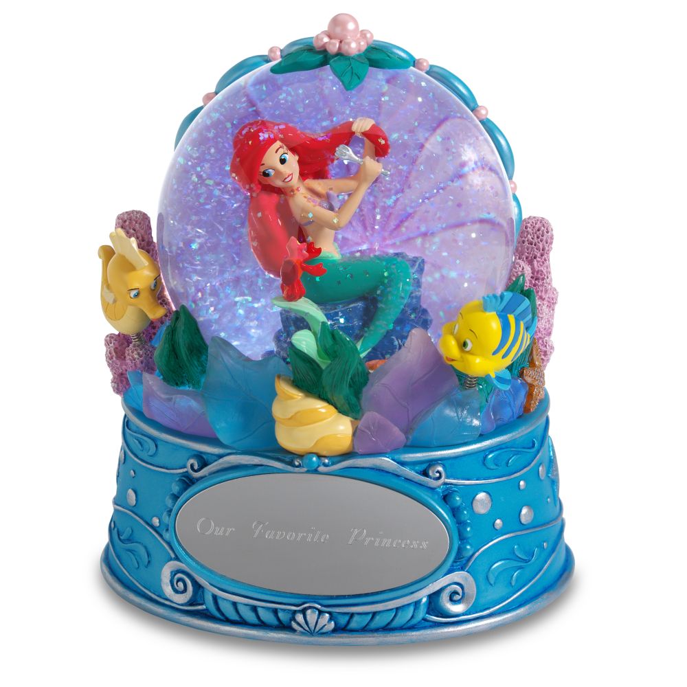 Personalized The Little Mermaid Snowglobe