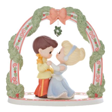 ''Knowing You're in Love with Me is the Greatest Gift of All'' Cinderella & Prince Under Arch Figurine by Precious