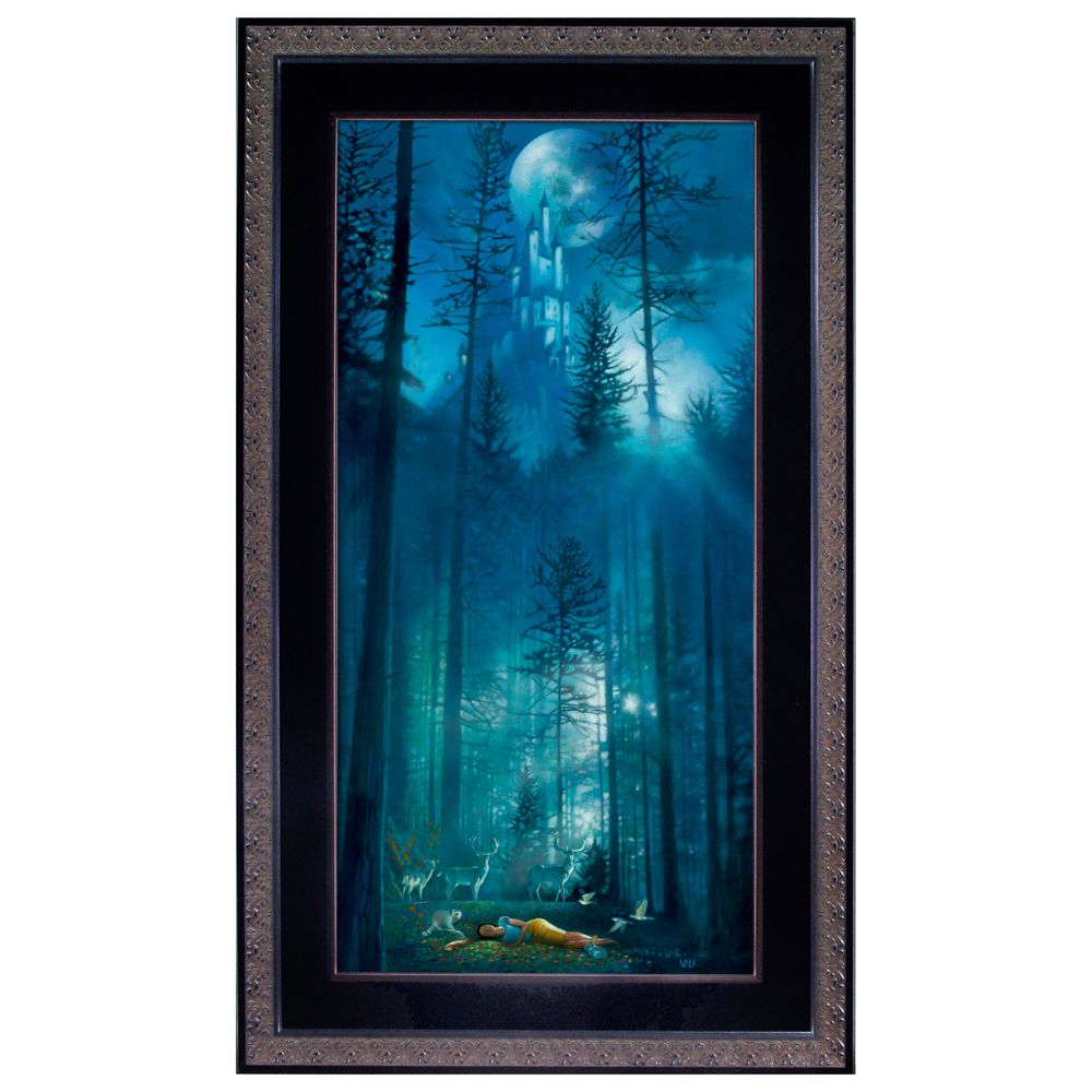 Framed Limited-Edition ''Fallen Snow'' Snow White Gicl&eacute;e
