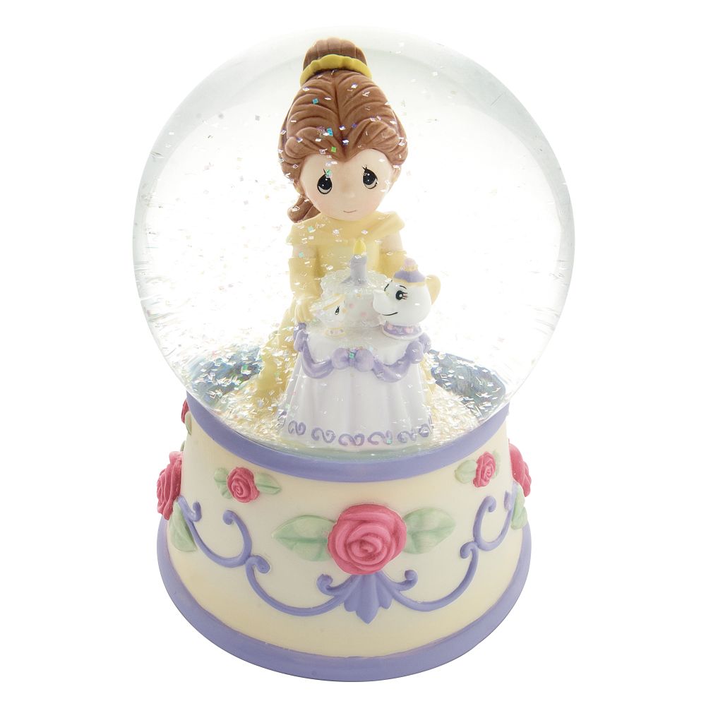 Belle Birthday Musical Waterball by Precious Moments