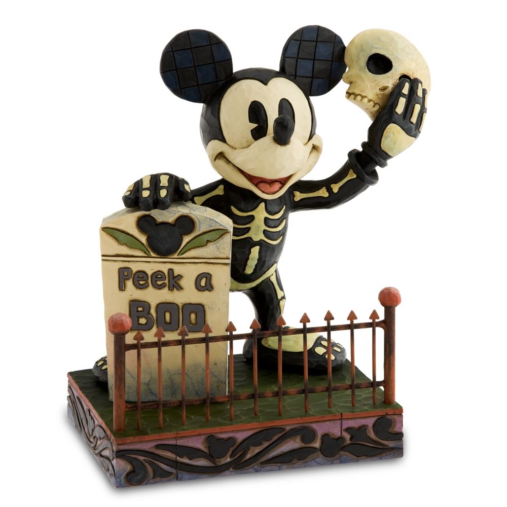 ''Peek-A-Boo!'' Mickey Mouse Figurine by Jim Shore