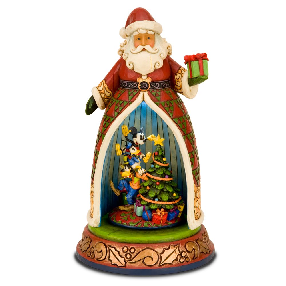Mickey Mouse Figurine -- Mickey's Tree Trimming Party by Jim Shore