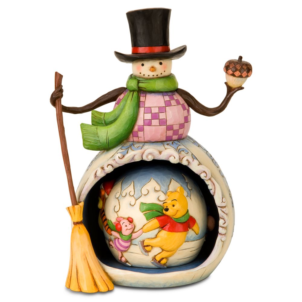 ''Winter in the 100 Acre Wood'' Winnie the Pooh Figurine by Jim Shore