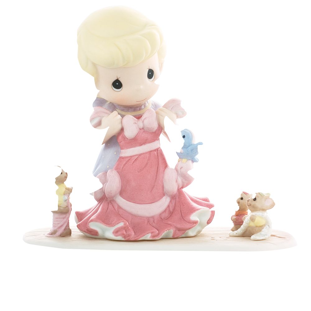 ''Anything Is Possible with Friends'' -- Cinderella Figurine by Precious Moments